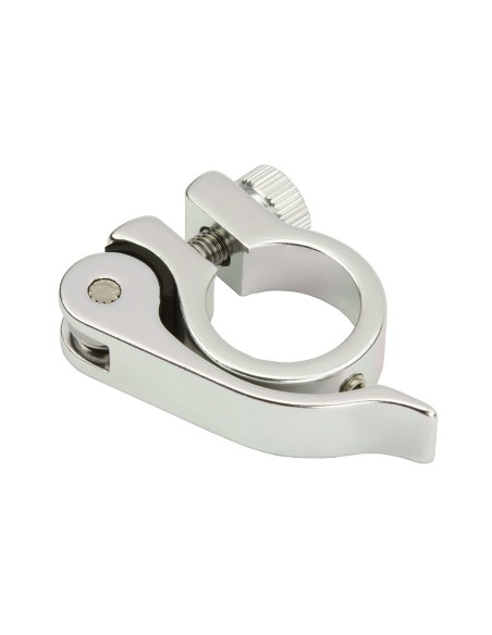 Alloy Seatpost Clamp Outer Diameter 25.4mm W/QR Chrome.